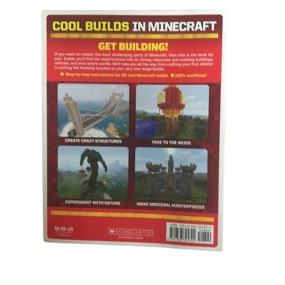 Games Master presents the ultimate builders guide in Minecraft two books Builder - Picture 6 of 10